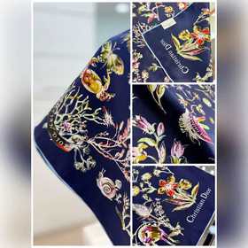 Шарф Dior с принтом — 25 новых моделе