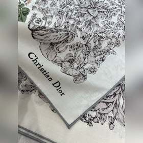 Двусторонний  шарф Dior с монохром