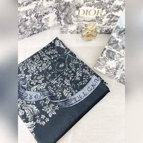Двусторонний  шарф Dior с монохром