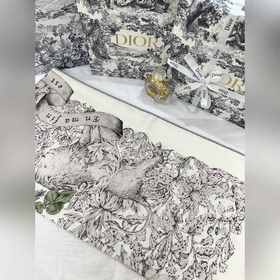 Двусторонний  шарф Dior с монохром
