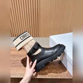 DIOR Новые ботинки-носки Короткая обув
