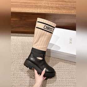 DIOR Новые ботинки-носки Короткая обув