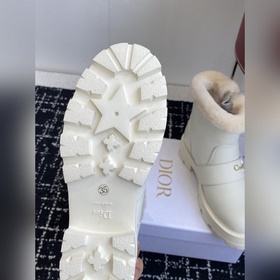 Модные шерстяные ботильоны DIOR Зимни