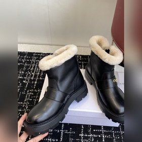 Модные шерстяные ботильоны DIOR Зимни