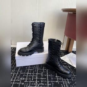 Dior 25 Новые ботинки-сапоги с шнурка