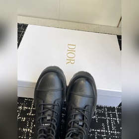 Dior 25 Новые ботинки-сапоги с шнурка