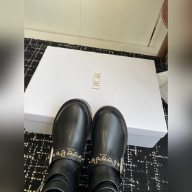 Dior 25 Новинка Ботинки до середины и