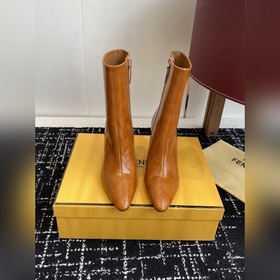 Короткие ботинки Fendi 25SS Обратите