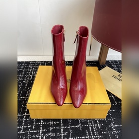 Короткие ботинки Fendi 25SS Обратите