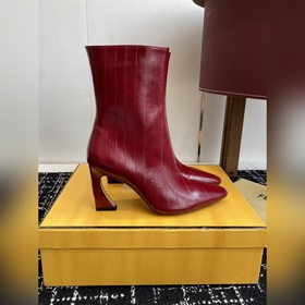 Короткие ботинки Fendi 25SS Обратите