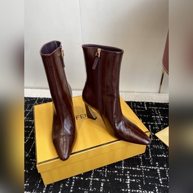 Короткие ботинки Fendi 25SS Обратите