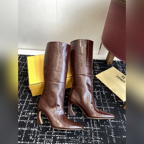Ботинки Fendi 25SS с круглым носком.