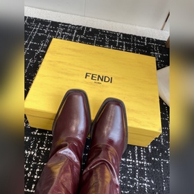 Ботинки Fendi 25SS с массивным кабл