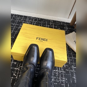 Ботинки Fendi 25SS с массивным кабл