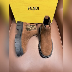 Ботинки FENDI Force Lace-Up Boots с вы