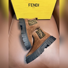 Ботинки FENDI Force Lace-Up Boots с вы