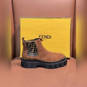 Ботинки FENDI Force Lace-Up Boots с вы