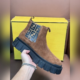 Ботинки FENDI Force Lace-Up Boots с вы