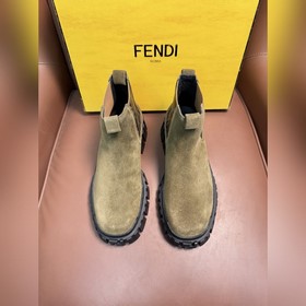 Ботинки FENDI Force Lace-Up Boots с вы