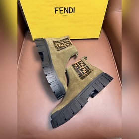 Ботинки FENDI Force Lace-Up Boots с вы