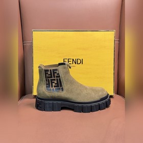 Ботинки FENDI Force Lace-Up Boots с вы