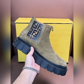 Ботинки FENDI Force Lace-Up Boots с вы