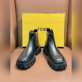 Ботинки FENDI Force Lace-Up Boots с вы