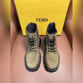 Ботинки FENDI Force Lace-Up Boots с вы