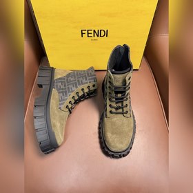 Ботинки FENDI Force Lace-Up Boots с вы