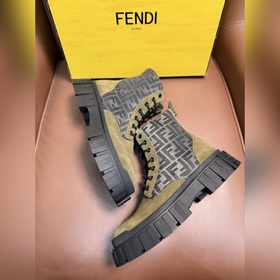 Ботинки FENDI Force Lace-Up Boots с вы