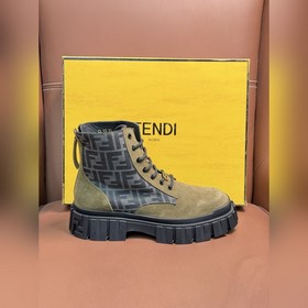 Ботинки FENDI Force Lace-Up Boots с вы