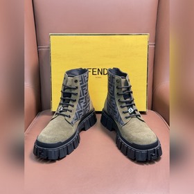 Ботинки FENDI Force Lace-Up Boots с вы