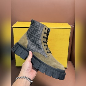 Ботинки FENDI Force Lace-Up Boots с вы