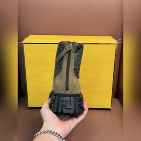 Ботинки FENDI Force Lace-Up Boots с вы