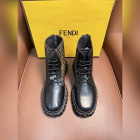 Ботинки FENDI Force Lace-Up Boots с вы