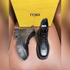 Ботинки FENDI Force Lace-Up Boots с вы