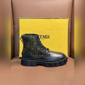 Ботинки FENDI Force Lace-Up Boots с вы