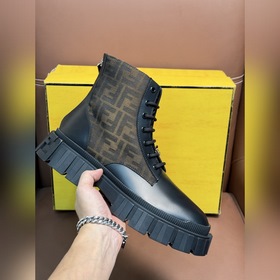 Ботинки FENDI Force Lace-Up Boots с вы