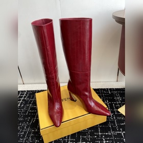 Ботинки Fendi 25SS с круглым носком.