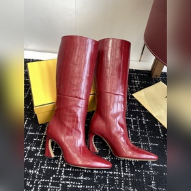 Ботинки Fendi 25SS с круглым носком.