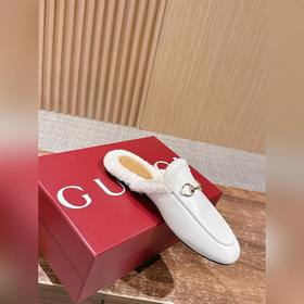 GUCCI Осень/Зима Новинка Мюлиз кожи яг