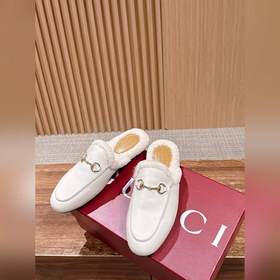 GUCCI Осень/Зима Новинка Мюлиз кожи яг