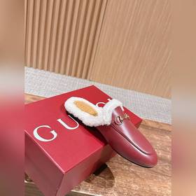 GUCCI Осень/Зима Новинка Мюлиз кожи яг