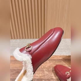GUCCI Осень/Зима Новинка Мюлиз кожи яг