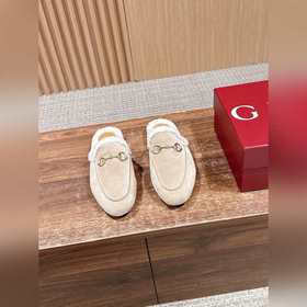 GUCCI Осень/Зима Новинка Мюлиз кожи яг