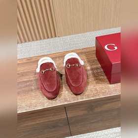 GUCCI Осень/Зима Новинка Мюлиз кожи яг