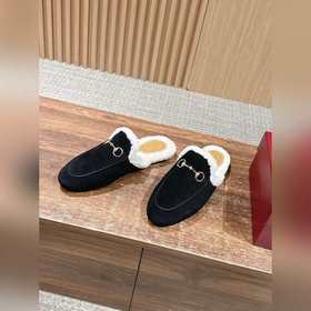 GUCCI Осень/Зима Новинка Мюлиз кожи яг