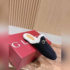 GUCCI Осень/Зима Новинка Мюлиз кожи яг