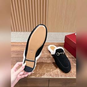 GUCCI Осень/Зима Новинка Мюлиз кожи яг