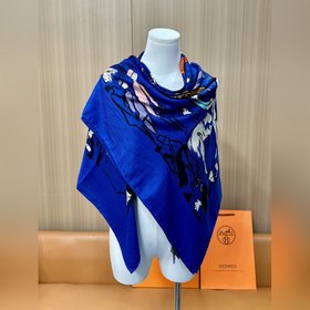 Hermès Осень/Зима 2026 140 Шаль - Loug